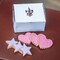 The Queen's Treasures 18 Inch Doll 6pc Hearts and Stars Frosted Cookies